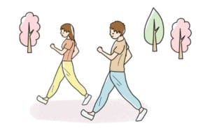 自由が丘 ウォーキング 健康