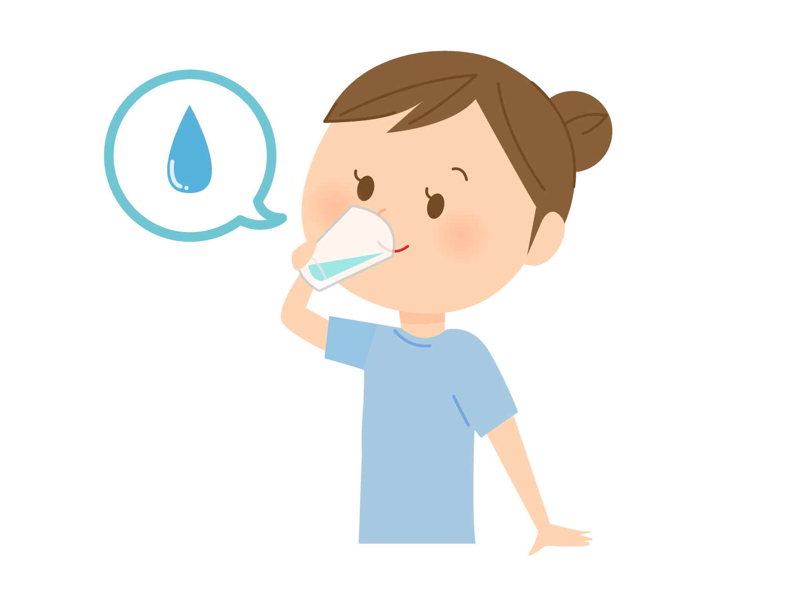 水分不足が腰痛を招く！？1日に必要な水分摂取量を教えます。